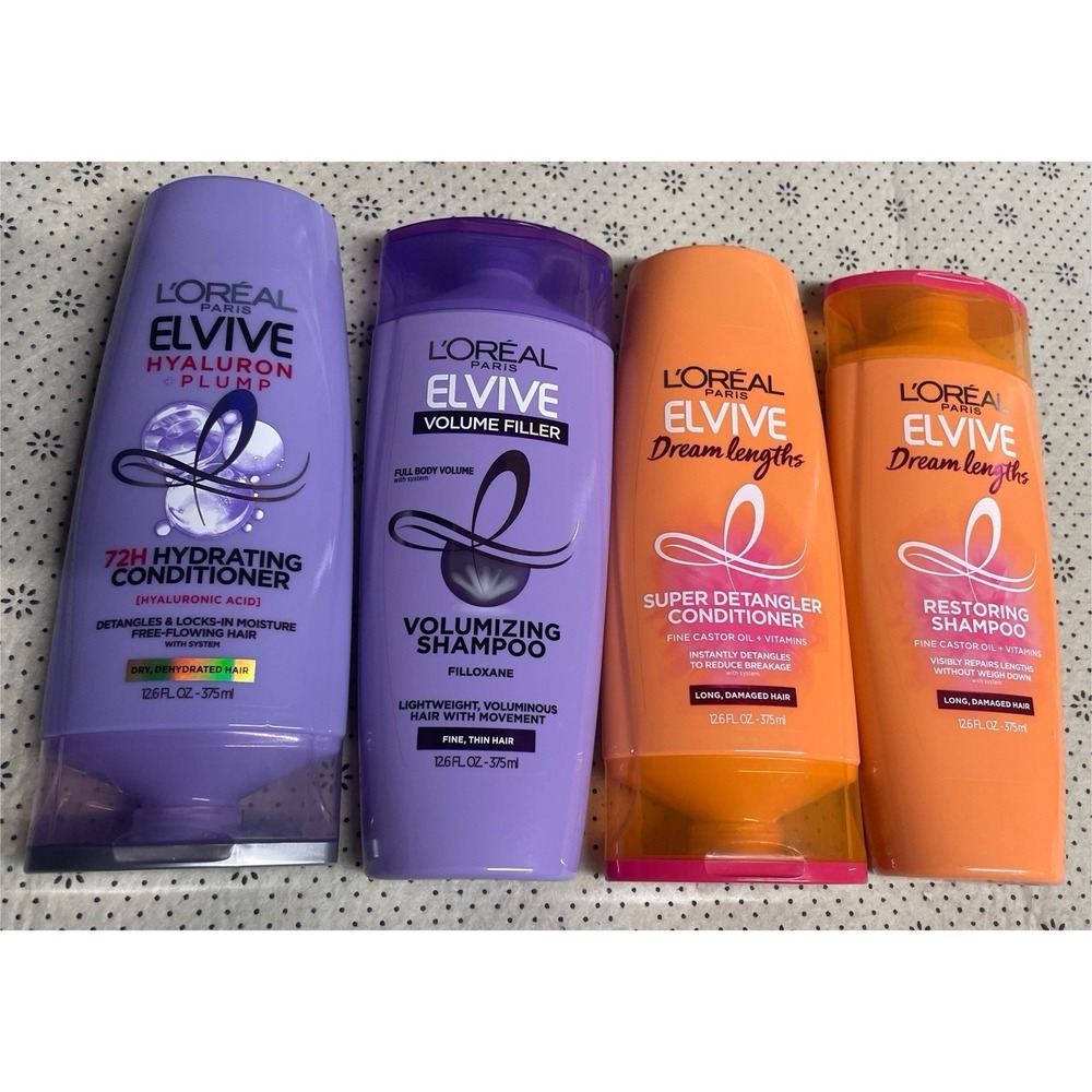 L'Oréal Elvive‎ Shampoo & Conditioner, 2 Sets